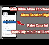 Cara Membuat Akun Facebook Jadi Kreator Digital